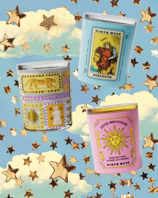 Crystal Candle Trio Bundle | Uplift, Ground & Align