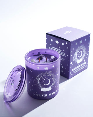 Cosmic Dreamer Candle · Lavender & Mint · Amethyst