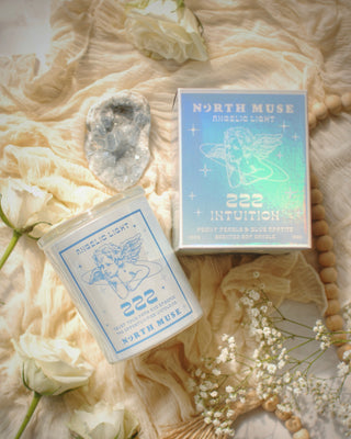 222 Candle · Peony Pearl · Blue Apatite
